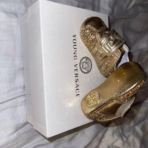 Baby Versace slippers